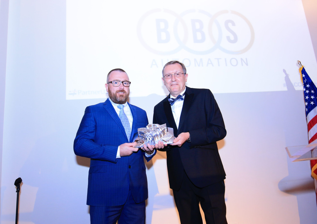 BBS Chicago President receives the digitalization award