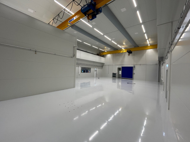 New clean room at the Sonthofen site